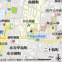 東京都新宿区市谷山伏町周辺の地図