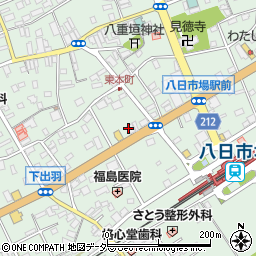 ＮＰＳ成田予備校八日市場校周辺の地図