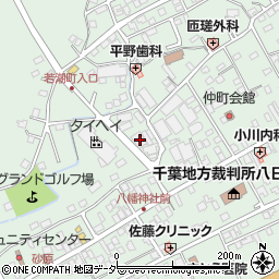 千葉県匝瑳市八日市場イ1001周辺の地図