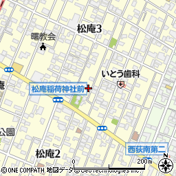 東京都杉並区松庵3丁目10-28周辺の地図
