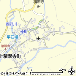 山梨県甲府市上積翠寺町543周辺の地図