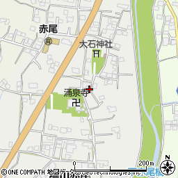 山梨県甲州市塩山赤尾990-3周辺の地図