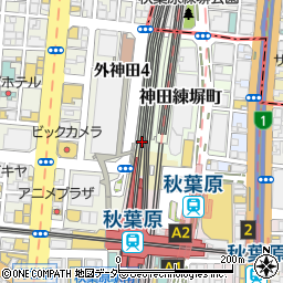 日本百貨店　しょくひんかん周辺の地図