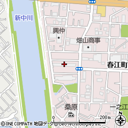 春江町椿住宅１号棟周辺の地図