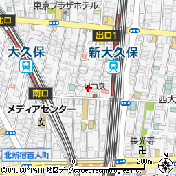 日本易道学校周辺の地図