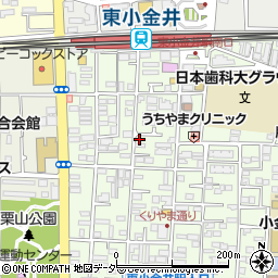 東京都小金井市東町4丁目38-9周辺の地図