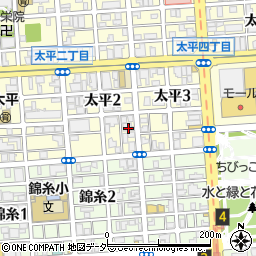 ハートライフ錦糸町歯科クリニック周辺の地図