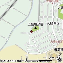 大崎台５集会所周辺の地図