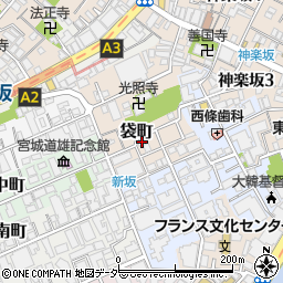 ＴＳ袋町周辺の地図