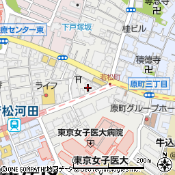 東京都新宿区若松町31周辺の地図