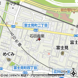 石田ボーリング周辺の地図