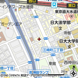三崎町三上ビル周辺の地図