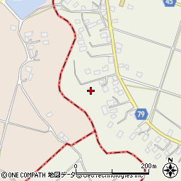 千葉県香取郡多古町牛尾287周辺の地図