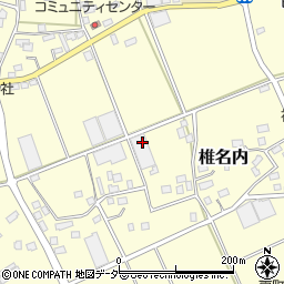 千葉県旭市椎名内周辺の地図