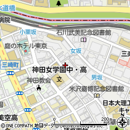 東京都千代田区神田猿楽町2丁目周辺の地図