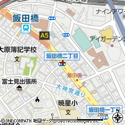 飯田橋２周辺の地図
