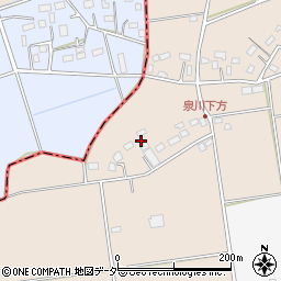 千葉県旭市泉川613周辺の地図