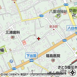 千葉県匝瑳市八日市場イ2888周辺の地図