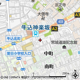 東京都新宿区北町32周辺の地図