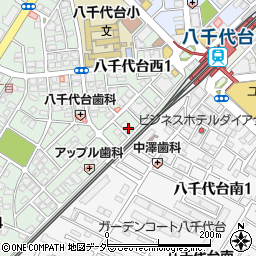 トヨタレンタリース新千葉八千代台駅西口店周辺の地図