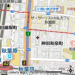 新福菜館 秋葉原店周辺の地図