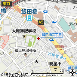 ルッソ飯田橋周辺の地図