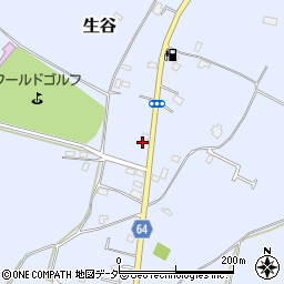 千葉県佐倉市生谷1167周辺の地図