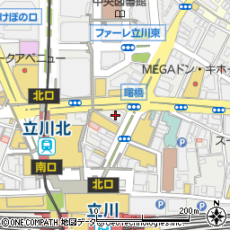清水建設株式会社　西東京営業所周辺の地図