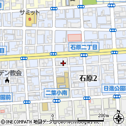 ドミノ・ピザ　墨田石原店周辺の地図