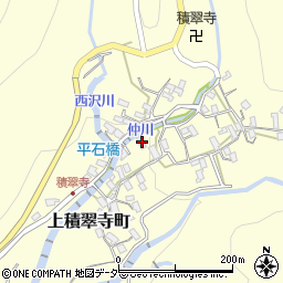 山梨県甲府市上積翠寺町478周辺の地図