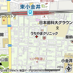 東京都小金井市東町4丁目38-10周辺の地図