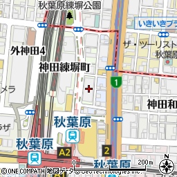 東京都千代田区神田練塀町300周辺の地図