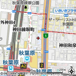 東京都千代田区神田練塀町45周辺の地図