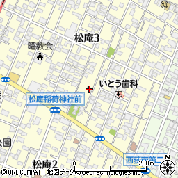 東京都杉並区松庵3丁目10-26周辺の地図