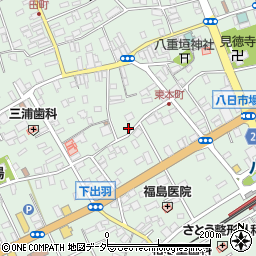 千葉県匝瑳市八日市場イ2890周辺の地図