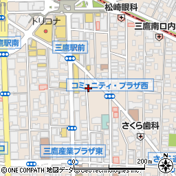 ポケット周辺の地図