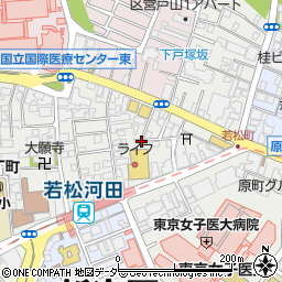 東京都新宿区若松町28周辺の地図