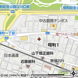 グランツ立川昭和記念公園周辺の地図