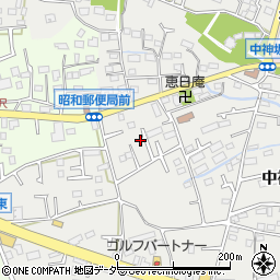 東京都昭島市中神町2丁目34周辺の地図