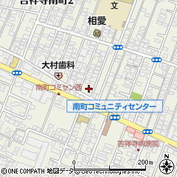 東京都武蔵野市吉祥寺南町周辺の地図