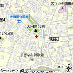 旭化成工業荻窪寮周辺の地図