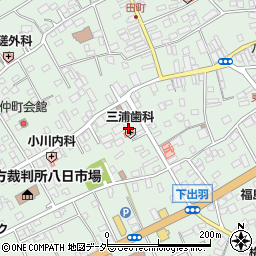千葉県匝瑳市八日市場イ2813周辺の地図