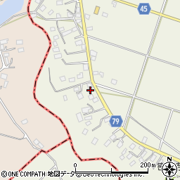 千葉県香取郡多古町牛尾291周辺の地図