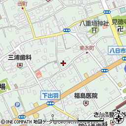 千葉県匝瑳市八日市場イ2889周辺の地図