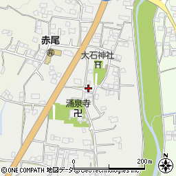 山梨県甲州市塩山赤尾989周辺の地図