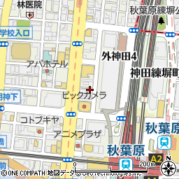 純豆腐 中山豆腐店 秋葉原周辺の地図