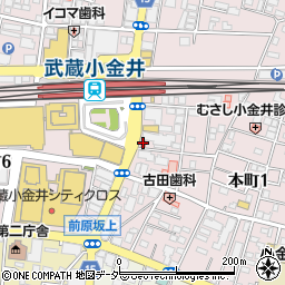 村松ビル小金井周辺の地図