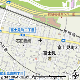 波多野米店周辺の地図