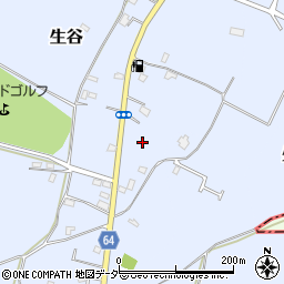 千葉県佐倉市生谷1171周辺の地図