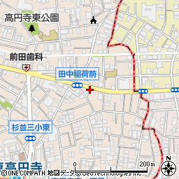 シャトー南高円寺周辺の地図